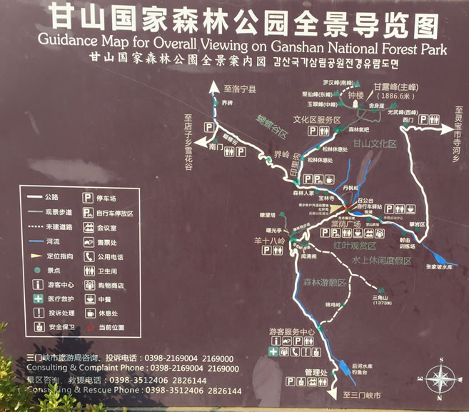 ��ɽ����ɭ�ֹ��@���ε؈D